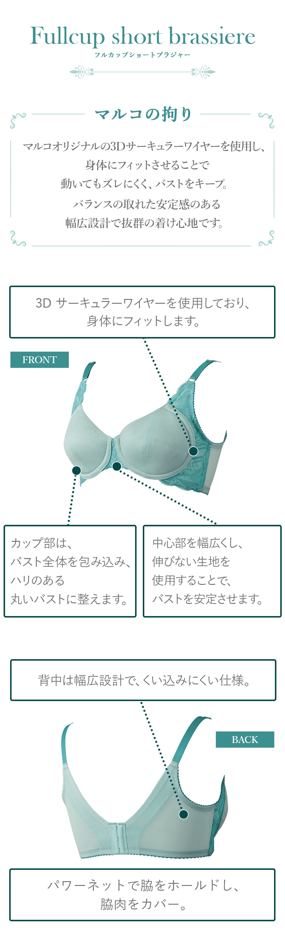 プレアンデ ブルーグリーン