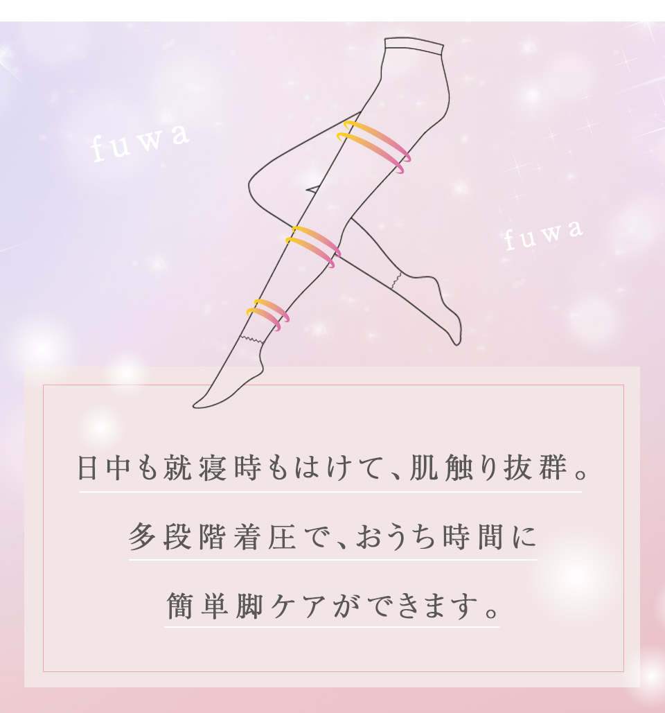 ふわふわ着圧レギンス
