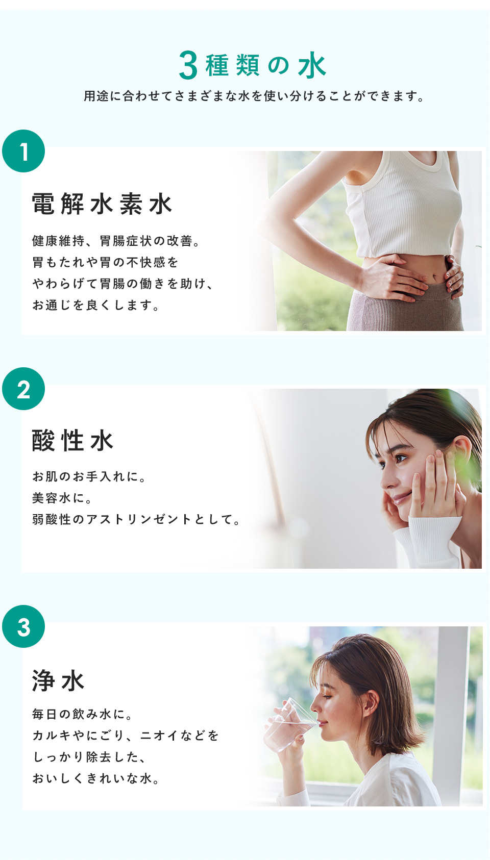 電解水素水生成器　Mineral RiCH