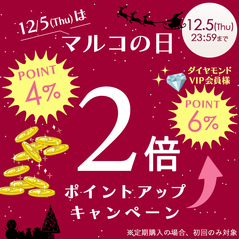 12月5日 マルコの日ポイントアップキャンペーン