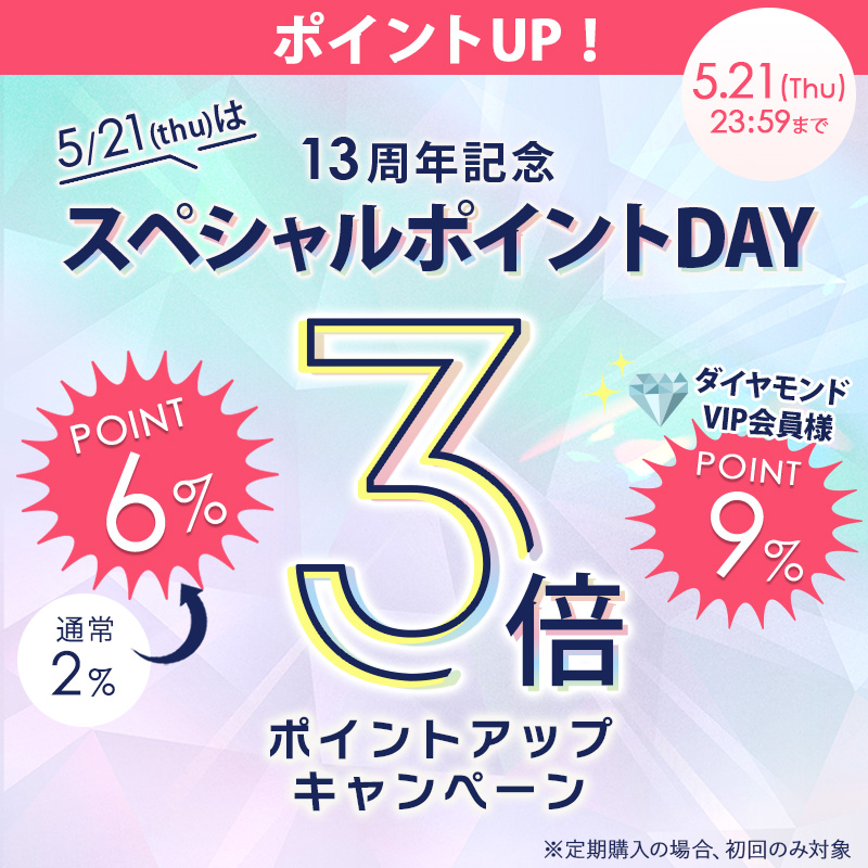 5月21日 マルコの日ポイントアップキャンペーン